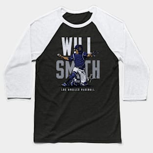 Will Smith Los Angeles D Name Blocks Baseball T-Shirt